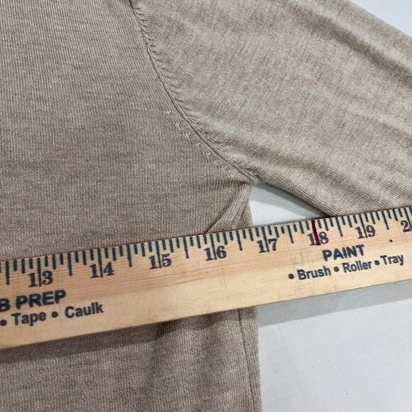 MNG Mango Lightweight Open-Front Cardigan Beige M - Picture 7 of 11